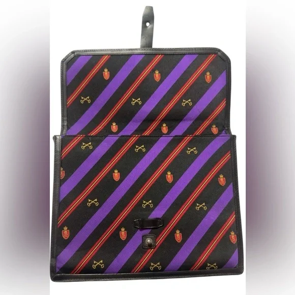 Rugby Ralph Lauren Rare portfolio/ clutch bag 10.5” x 8.5” Collectible Like New! - Picture 4 of 8